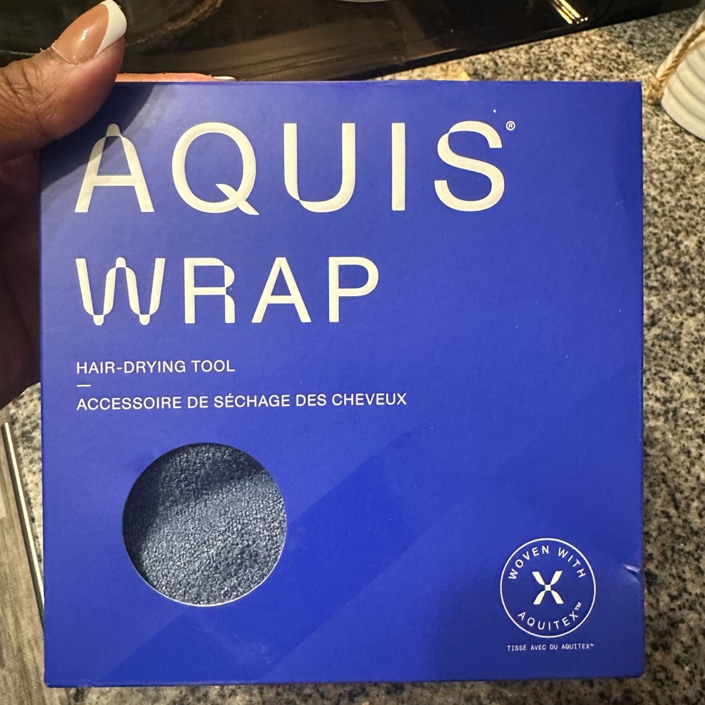 AQUIS Blue Hair-Drying Wrap